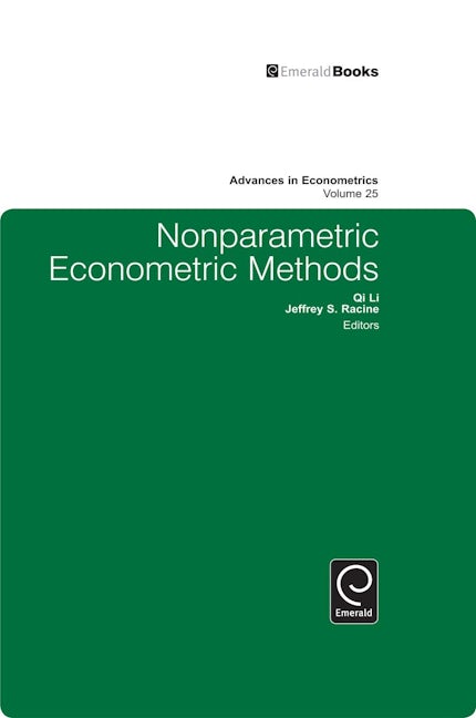 Book cover image for Nonparametric Econometric Methods ISBN: 9781849506236